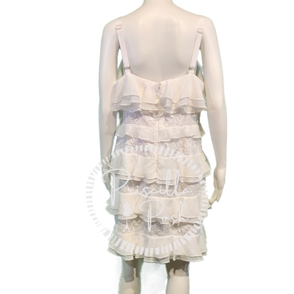 NWT Lilly Pulitzer “Olive” White Ruffle Tank Dress - Picture 10 of 11